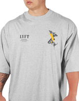Statue Y Extra Big T-Shirt - Grey