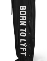 Relax Fit Mesh Pants - Black