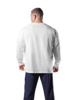 Vintage London Logo Long T-Shirt - White