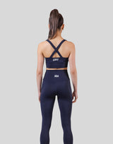 LÝFT × WIND AND SEA Cross Strap Bratop - Navy