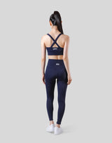 LÝFT × WIND AND SEA Cross Strap Bratop - Navy