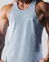 Back Emblem Training Tanktop - L.Blue