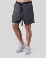 Laurel Y Sweat Shorts - D.Grey