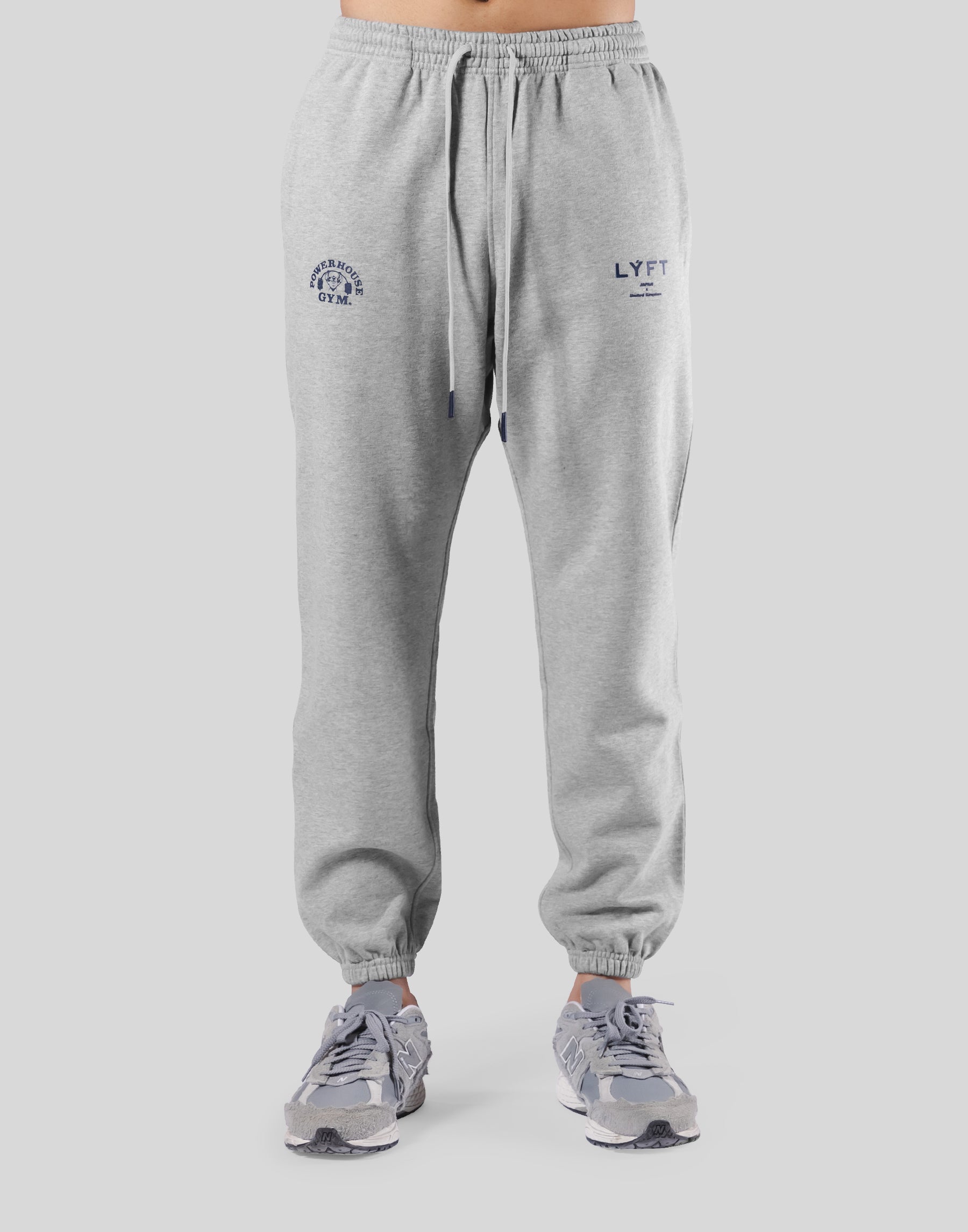 LÝFT × Power House Gym Sweat Pants - Grey