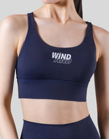 LÝFT × WIND AND SEA Cross Strap Bratop - Navy