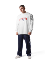 Vintage London Logo Long T-Shirt - White