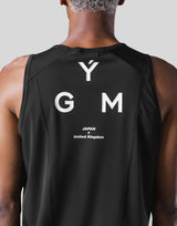 Back Mesh Standard Tanktop - Black