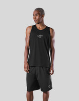 Back Mesh Standard Tanktop - Black