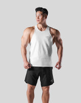 Back Emblem Training Tanktop - White