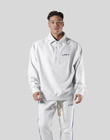 18 Logo Sweat Polo Shirt - Ivory