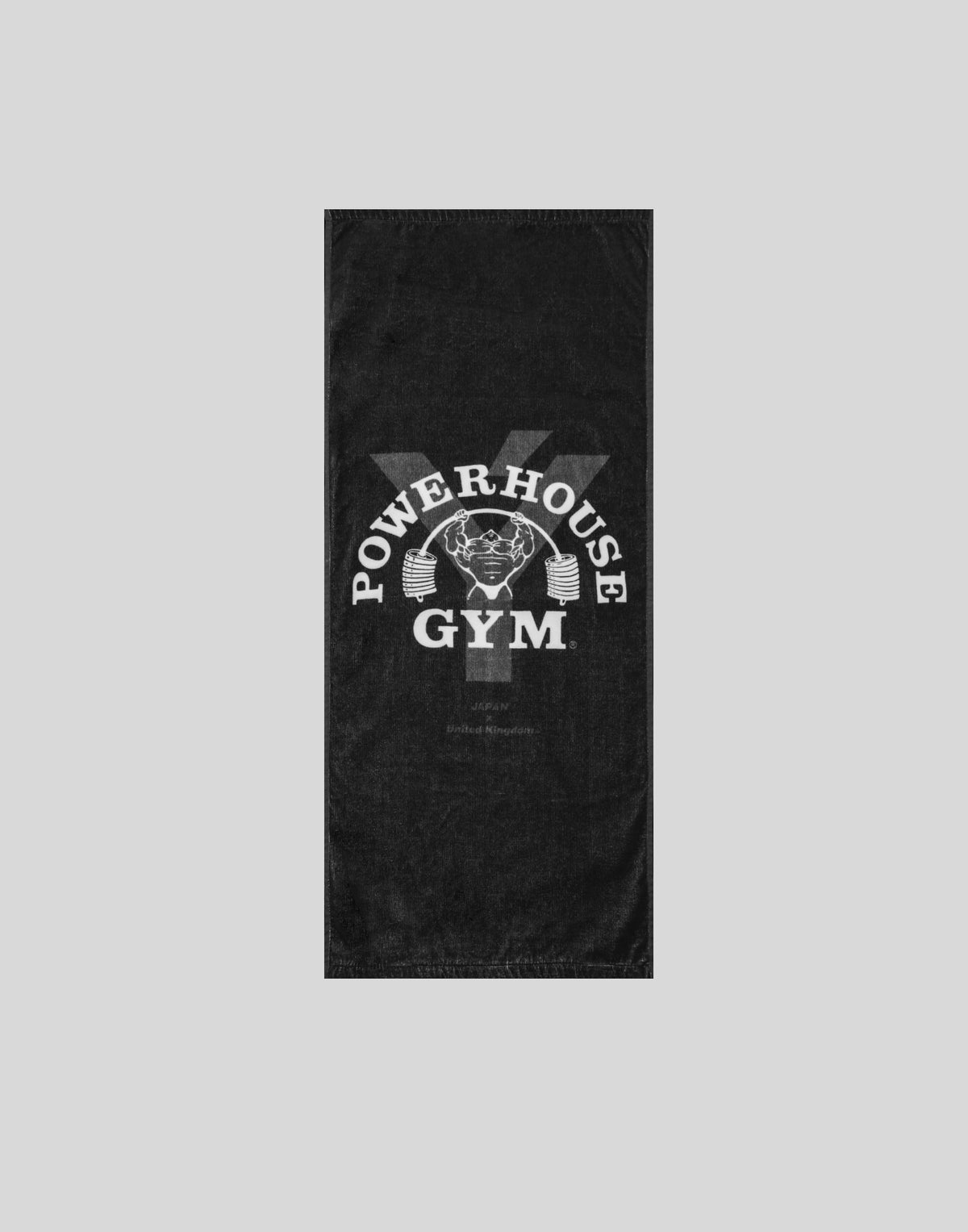 LÝFT × Power House Gym Towel Vr.1 - Black