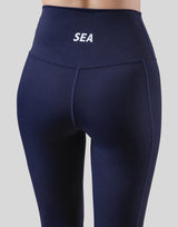LÝFT × WIND AND SEA Comfort Leggings - Navy