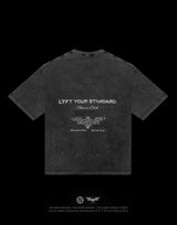 BATMAN / The Dark Knight Vintage Big T-Shirt - Black