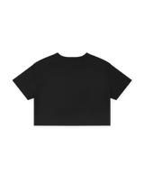 LÝFT × WIND AND SEA Limited Logo Wide Cropped T-Shirt - Black