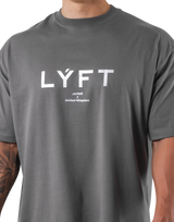 LÝFT Logo Big T-Shirt V.2 - D.Grey