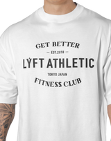 LÝFT Athletic Logo Extra Big T-Shirt - White