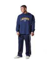 Vintage London Logo Long T-Shirt - Navy