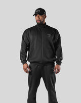 New Flag Oversize Track Jacket - Black