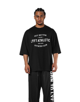 LÝFT Athletic Logo Extra Big T-Shirt - Black