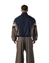 2Line Oversize Track Jacket V.2 - Brown
