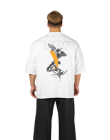 Statue Y Extra Big T-Shirt - White