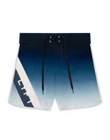 LÝFT Original Graphic Stage Shorts - Edward Kato Type - Blue