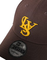 LÝFT × New Era 9Forty LYS Logo - Brown