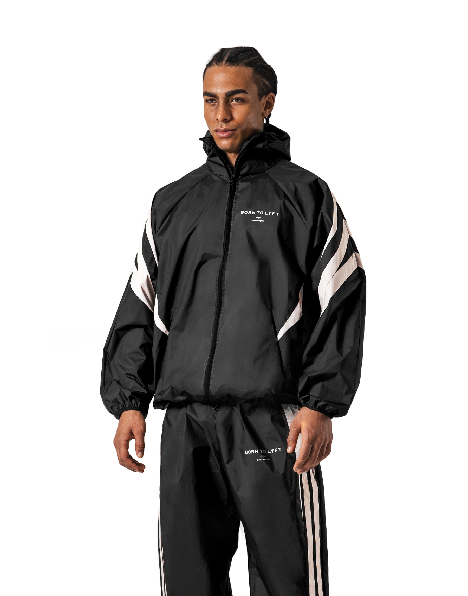 【新品】LYFT HEAT CONTROL トラックジャケット Lサイズ 2Line Oversize Track Jacket V.2 - Navy – LÝFT