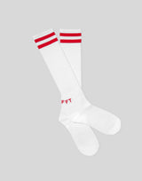 2Line Long Socks - Red