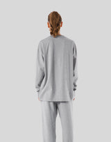 LÝFT Logo Long T-Shirt - Grey