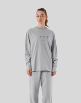 LÝFT Logo Long T-Shirt - Grey