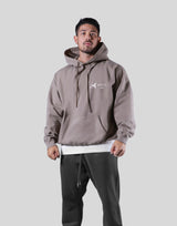 LÝFT × COR Limited Graphic Sweat Hoodie - Beige