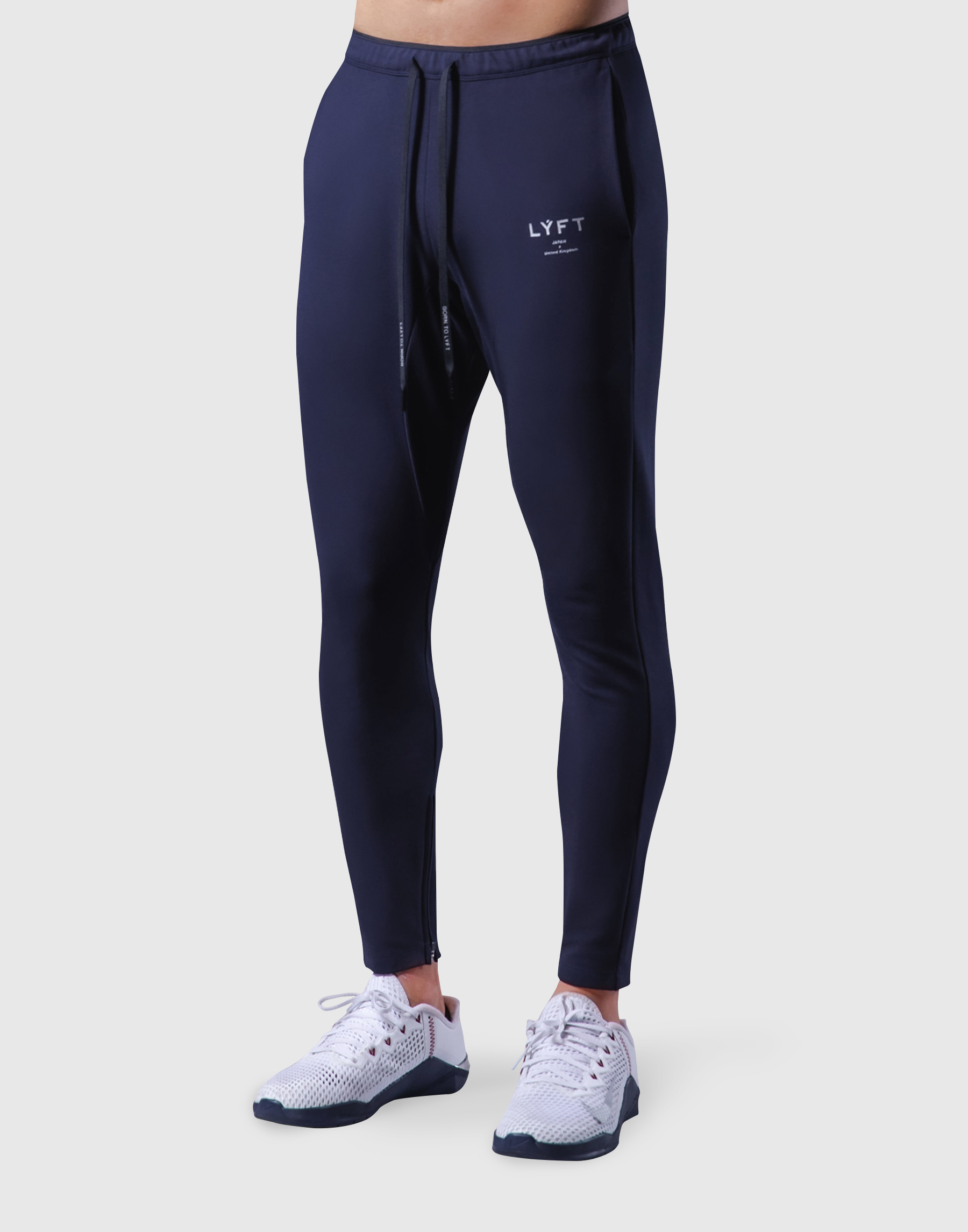 2way Stretch Logo String Pants - Navy – LÝFT
