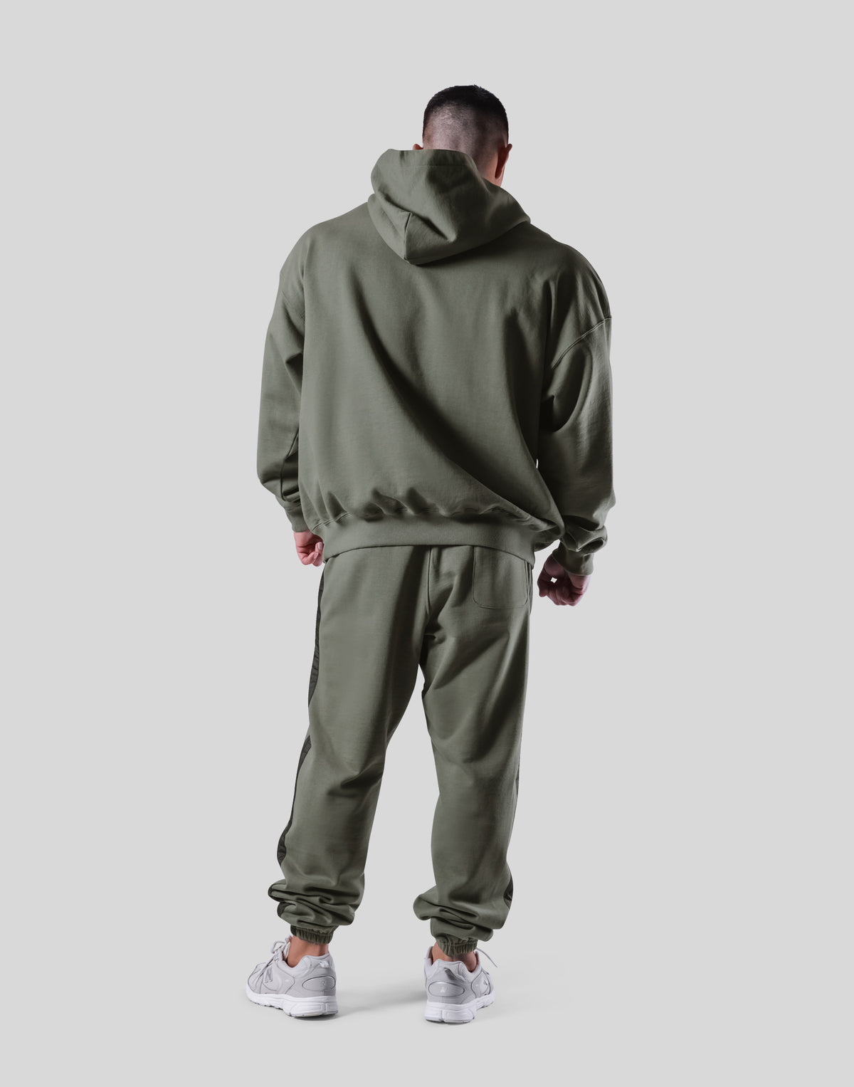 LÝFT x EVERLAST x SUNG Oversize Sweat Hoodie - Olive