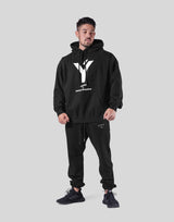 Y Oversize Sweat Hoodie - Black