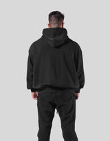 Y Oversize Sweat Hoodie - Black