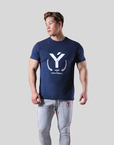 Laurel Y Standard T-Shirt - Navy