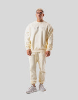 LÝFT Oversize Crew Neck Sweat - Ivory
