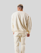 LÝFT Oversize Crew Neck Sweat - Ivory