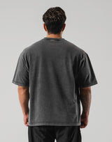 Eagle Graphic Vintage Big T-Shirt - Black