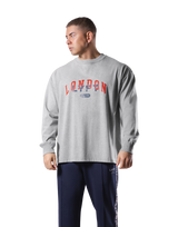 Vintage London Logo Long T-Shirt - Grey