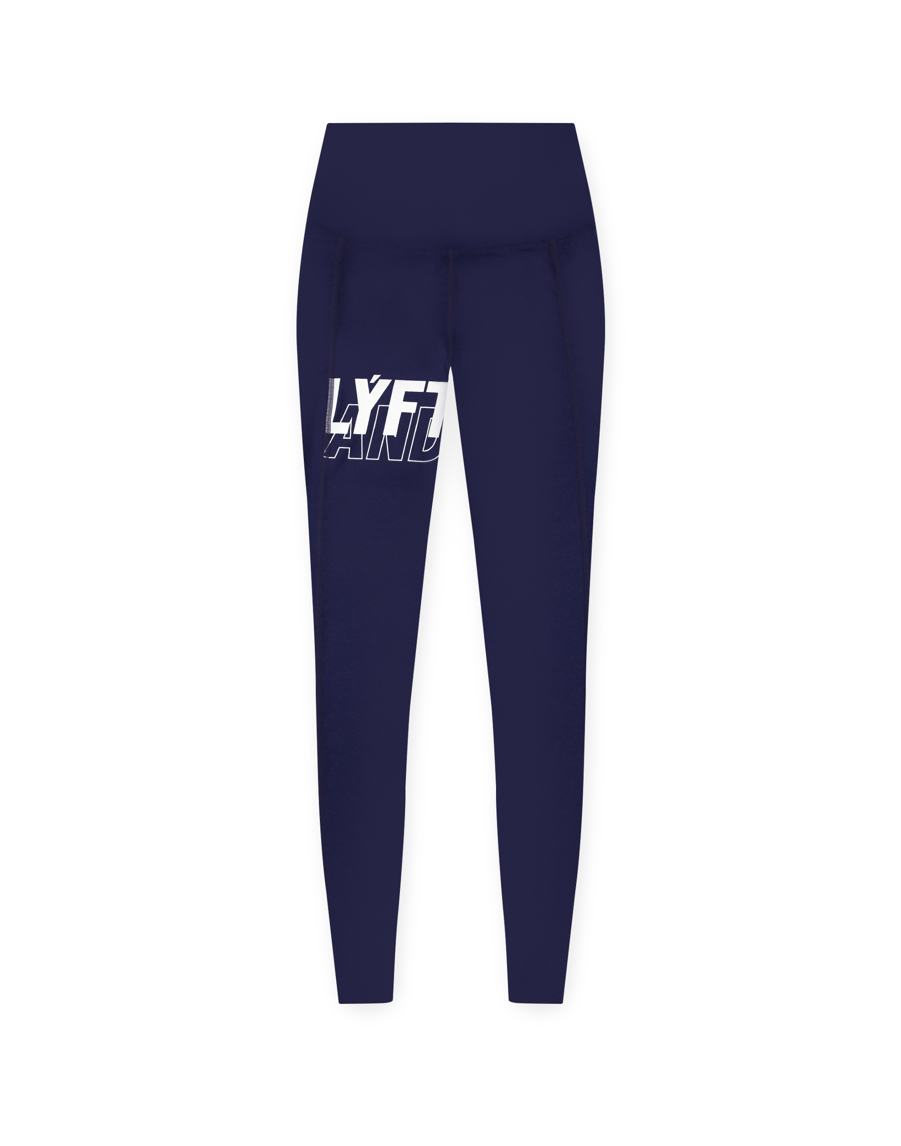 LÝFT × WIND AND SEA Logo Leggings - Navy