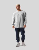 LÝFT Logo Long T-Shirt - Grey