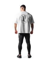 Old English Big T-Shirt - White