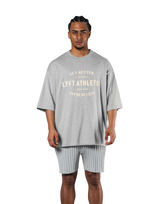 LÝFT Athletic Logo Extra Big T-Shirt - Grey