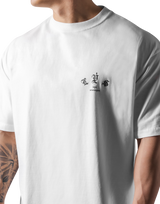 Old English Big T-Shirt - White
