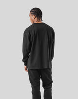 LÝFT Logo Long T-Shirt - Black