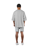 LÝFT Athletic Logo Extra Big T-Shirt - Grey