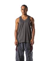 LÝFT Athletic Logo Stretch Tanktop - D.Grey
