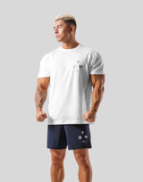 GÝM Stretch Standard T-Shirt - White
